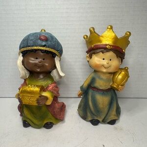 Napco Nativity Figurines Children's 2 Piece
